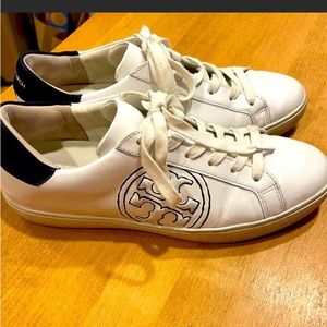 Tory Burch Leather Sneakers